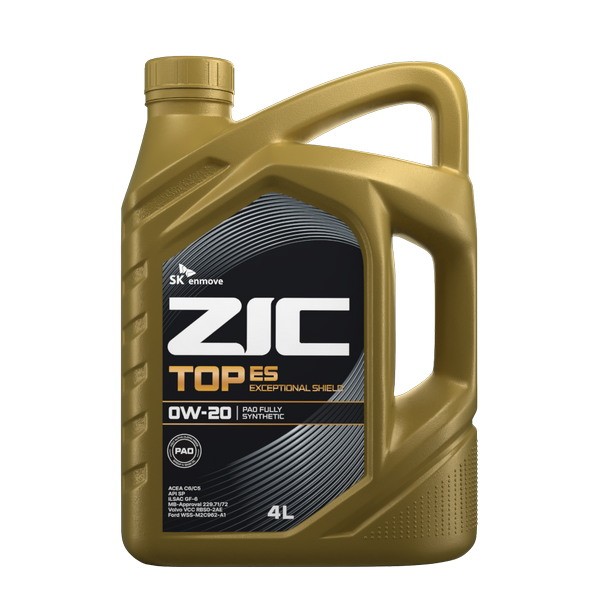 Масло моторное ZIC TOP ES 0W-20 (4л) 162045