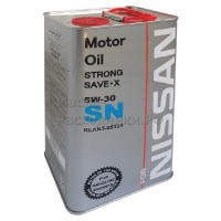 Масло моторное Nissan Strong Save-X 5W-30 SN (Fanfaro) (4л) FF67094AMetal