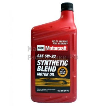 Масло моторное Ford Motorcraft 5W-20 Premium Syntetic blend (0,946л) XO5W20QSP
