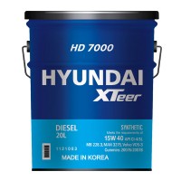 HYUNDAI Xteer HD 7000 15W-40 CI-4 Масло моторное (20л) 1121003